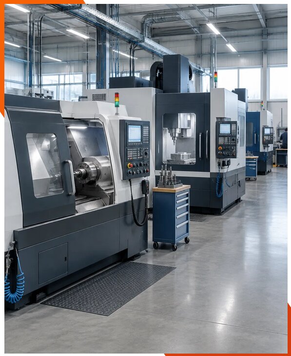 Оснащение производственного участка станками в Казани